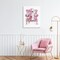Stupell Industries Trendy Female in Pink Chair Canvas, design by Ziwei Li